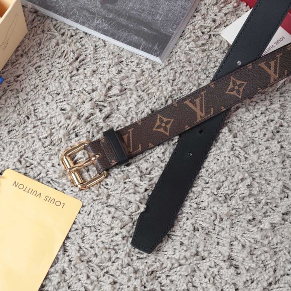 lv cowhide belt, - Picture 3 of 4